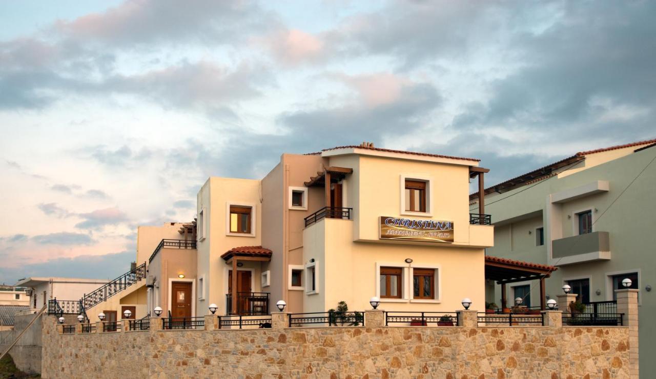 Christina Apartments Pánormos Dış mekan fotoğraf